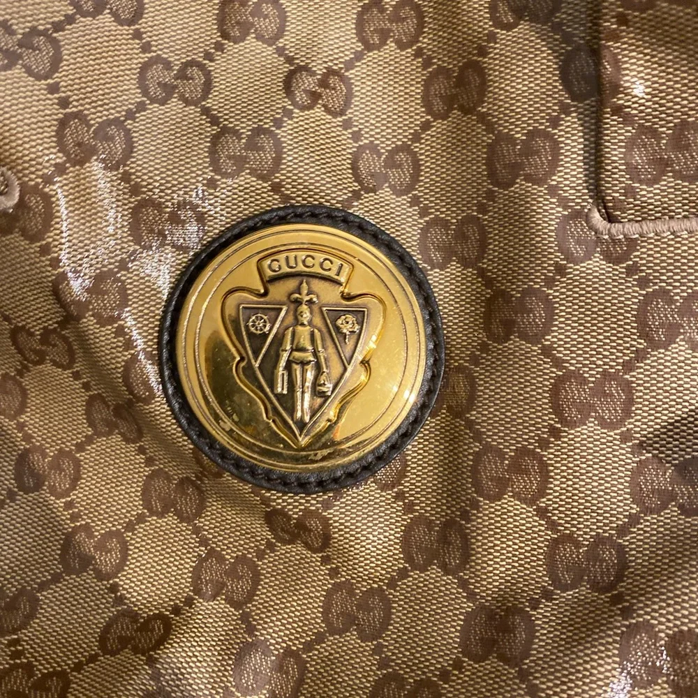 Gucci Original GG Crystal Hysteria Shoulder Hobo Bag - Picture 4 of 14